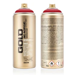Montana Gold sprayfärg 400 ml - Shock 3020 Kent Blood Red