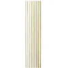 Mässingsrör, 30 cm längd. 9 st. i 3 olika tjocklekar Ø2, 3, 4 mm