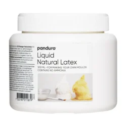 Naturlatex, formgummi – ammoniakfri flytande latex för att skapa gjutformar, 300 ml