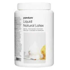 Naturlatex, formgummi – ammoniakfri flytande latex för att skapa gjutformar, 800 ml