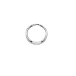 Nyckelringar av metall, Ø20 mm 10-pack