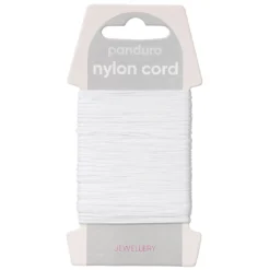 Nylontråd 0,5 mm vit 40 m