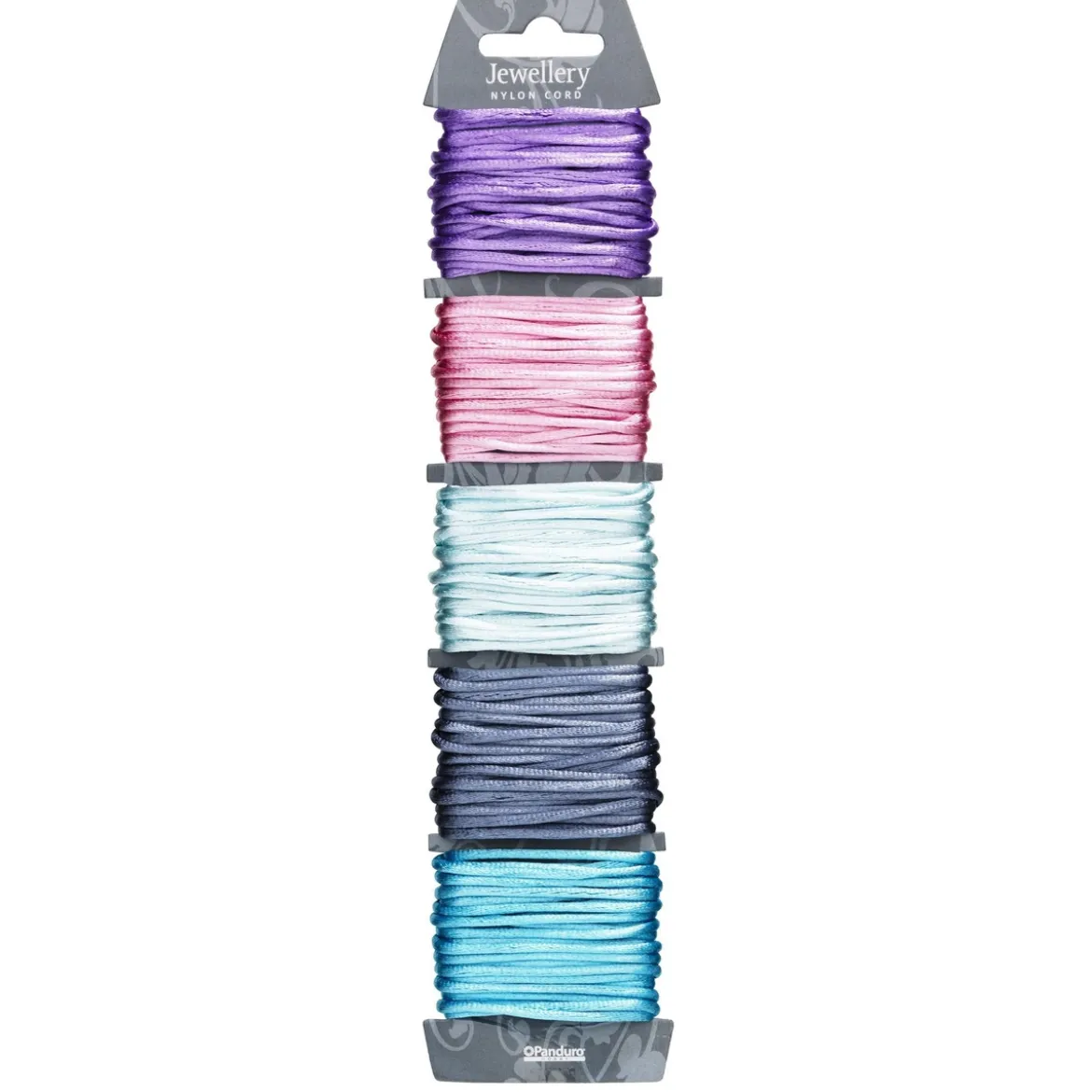 Nylontråd 5x4m pastell
