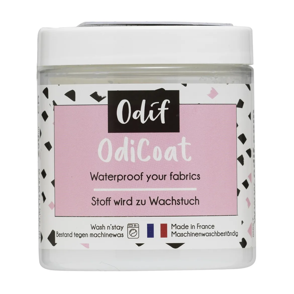 Odif Odi Coat 250 ml, gelbaserat lim som gör tyg vattenavvisande