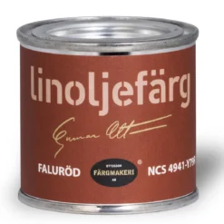 Ottossons Färgmakeri linoljefärg 100 ml, Faluröd 4941-Y79R