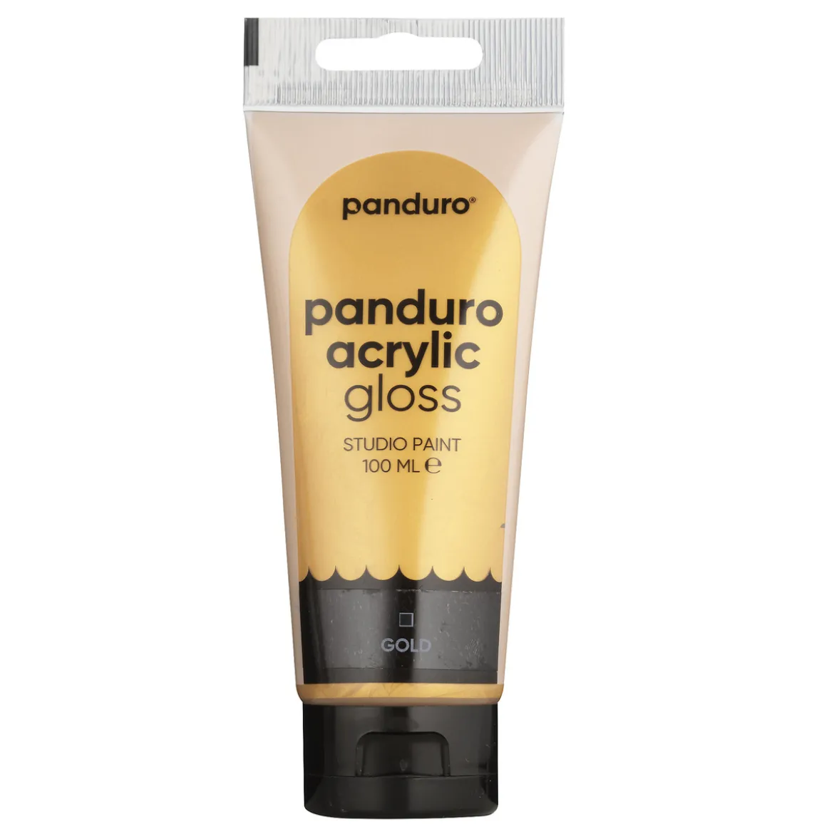 Panduro Acrylic akrylfärg, blank 100 ml – Gold