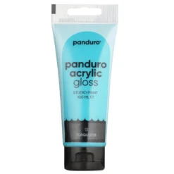 Panduro Acrylic akrylfärg, blank 100 ml – Turquoise