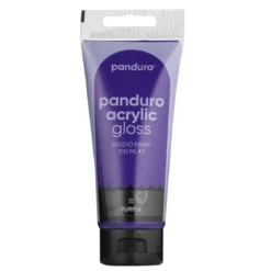 Panduro Acrylic akrylfärg, blank 100 ml – Purple