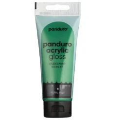 Panduro Acrylic akrylfärg, blank 100 ml – Pearl mint