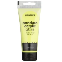 Panduro Acrylic akrylfärg, blank 100 ml – Lime green