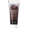 Panduro Acrylic akrylfärg, matt 100 ml – Burnt umber