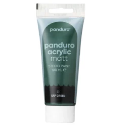 Panduro Acrylic akrylfärg, matt 100 ml – Sap green