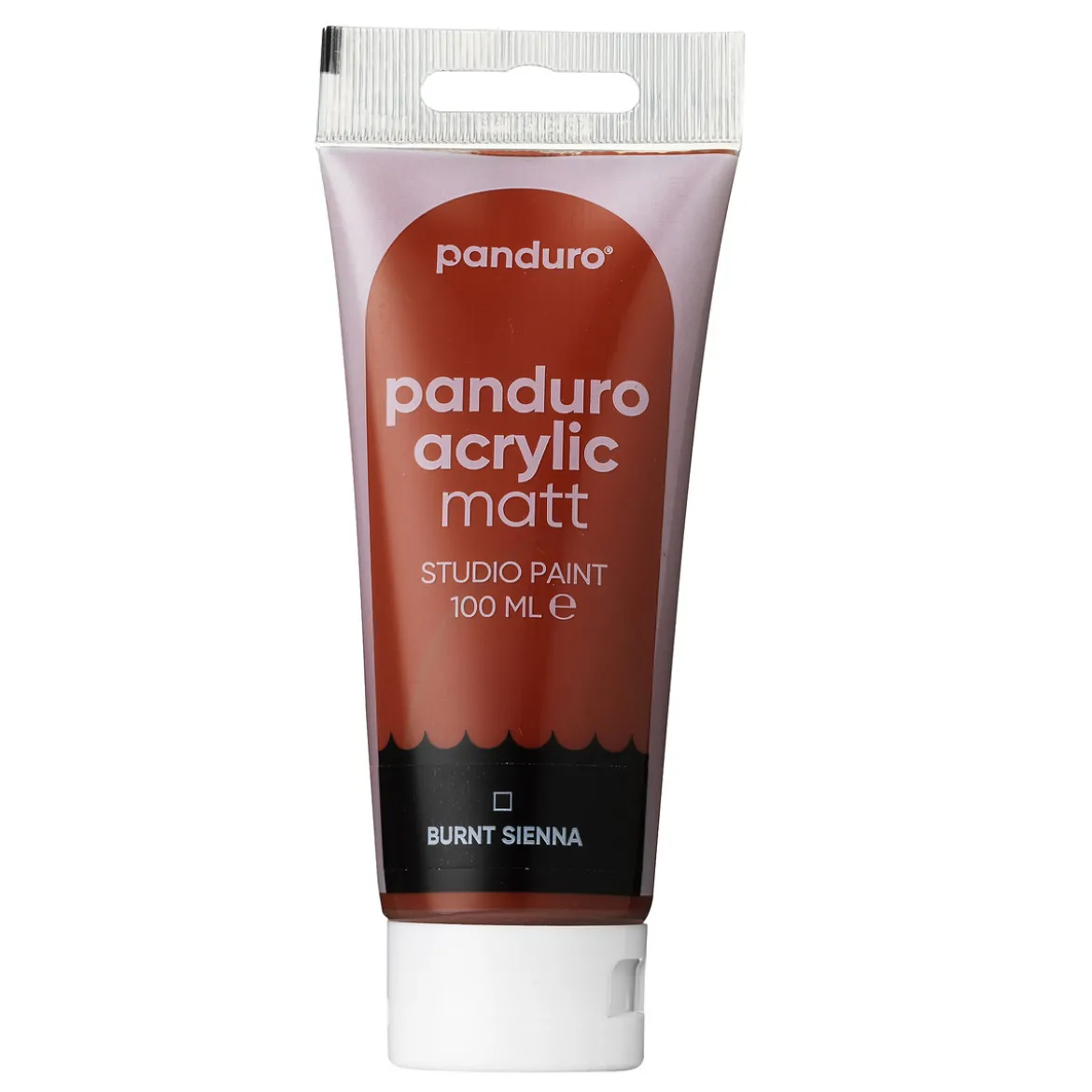 Panduro Acrylic akrylfärg, matt 100 ml – Burnt sienna