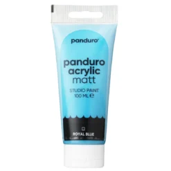 Panduro Acrylic akrylfärg, matt 100 ml – Royal blue