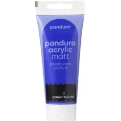 Panduro Acrylic akrylfärg, matt 100 ml – Cobalt blue