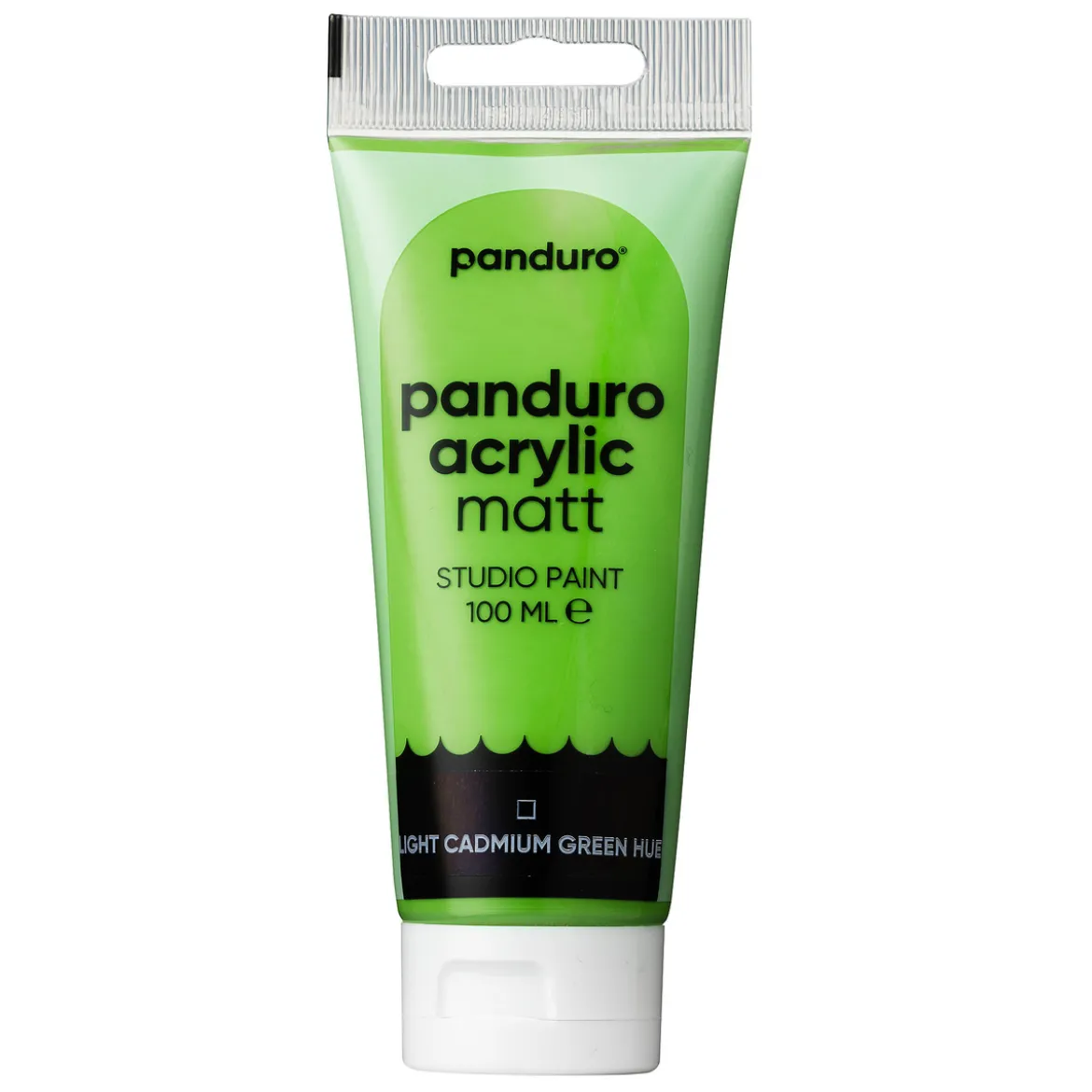 Panduro Acrylic akrylfärg, matt 100 ml – Light cadmium green hue