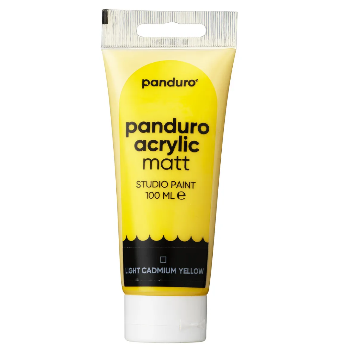 Panduro Acrylic akrylfärg, matt 100 ml – Light yellow cadmium hue