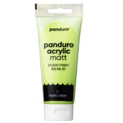 Panduro Acrylic akrylfärg, matt 100 ml – Pastel green