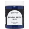 Panduro Acrylic Gloss blank akrylfärg 500 ml Primary Blue