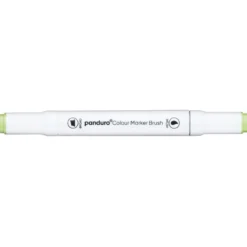 Panduro Colour Marker Brush, penselspets & snedskuren spets – Pale green 59