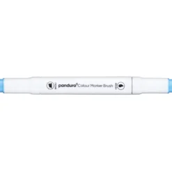 Panduro Colour Marker Brush, penselspets & snedskuren spets – Phatalo blue 183
