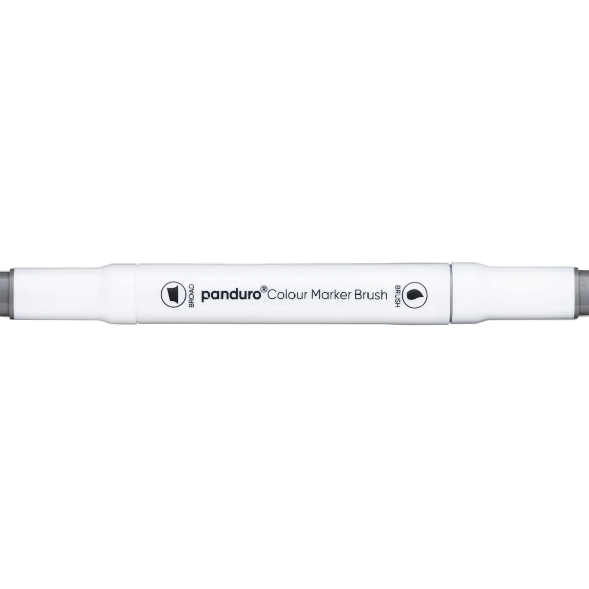 Panduro Colour Marker Brush, penselspets & snedskuren spets – Cool grey 5 CG5