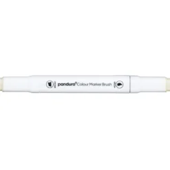 Panduro Colour Marker Brush, penselspets & snedskuren spets – Raw silk 134