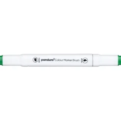 Panduro Colour Marker Brush, penselspets & snedskuren spets – Viridian 54
