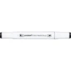 Panduro Colour Marker Brush, penselspets & snedskuren spets – Black 120