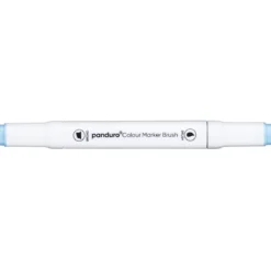 Panduro Colour Marker Brush, penselspets & snedskuren spets – Pale blue lilac 185