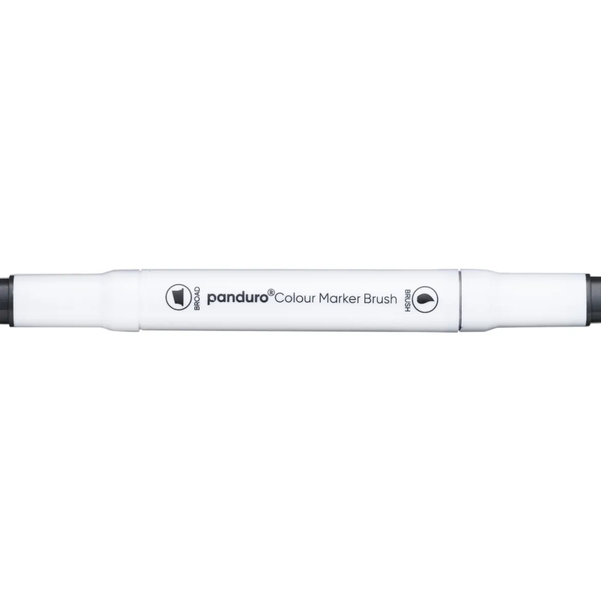 Panduro Colour Marker Brush, penselspets & snedskuren spets – Cool grey 9 CG9
