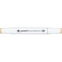 Panduro Colour Marker Brush, penselspets & snedskuren spets – Sand 107