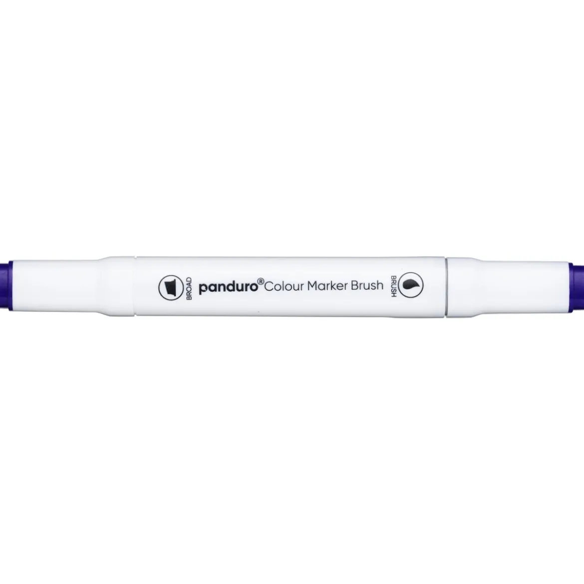 Panduro Colour Marker Brush, penselspets & snedskuren spets – Ultramarine 73