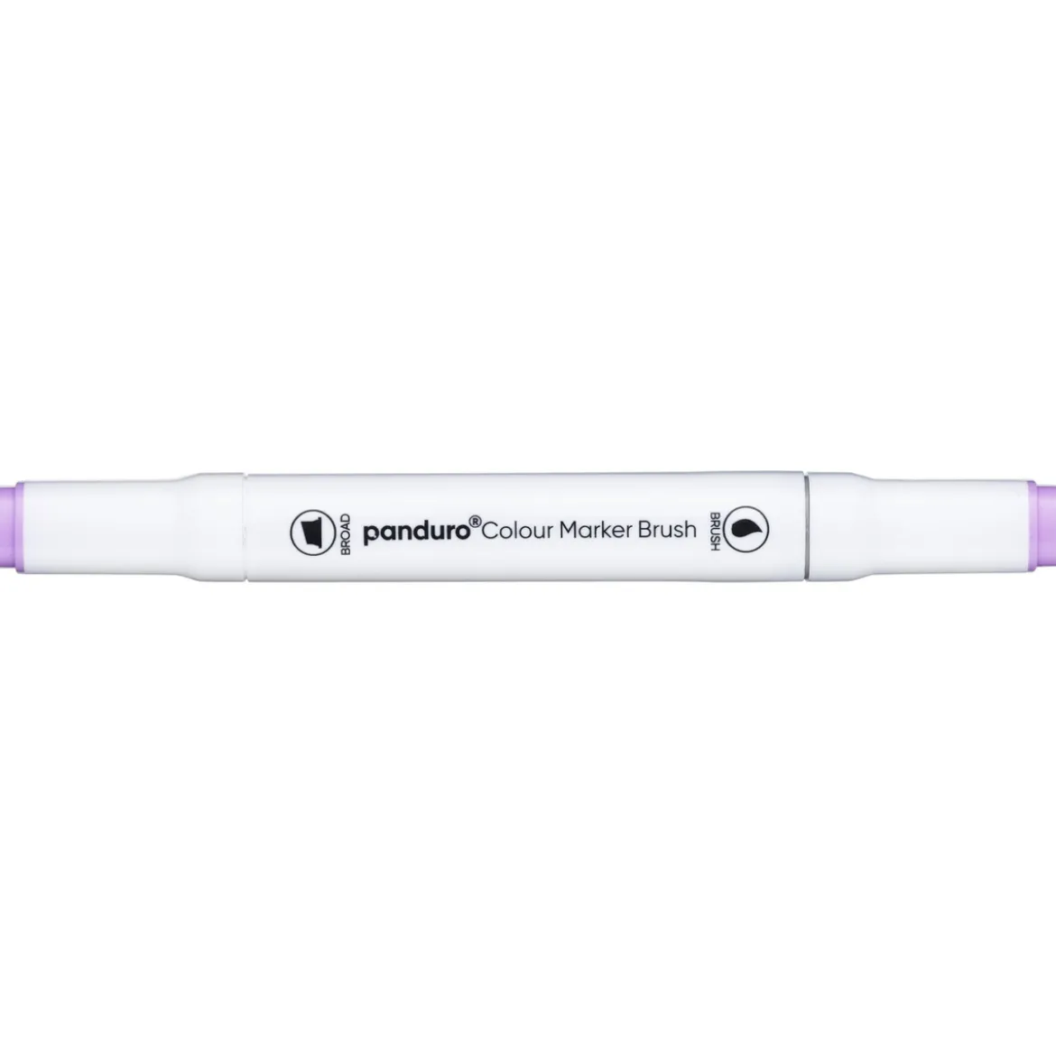 Panduro Colour Marker Brush, penselspets & snedskuren spets – Indian blue 64
