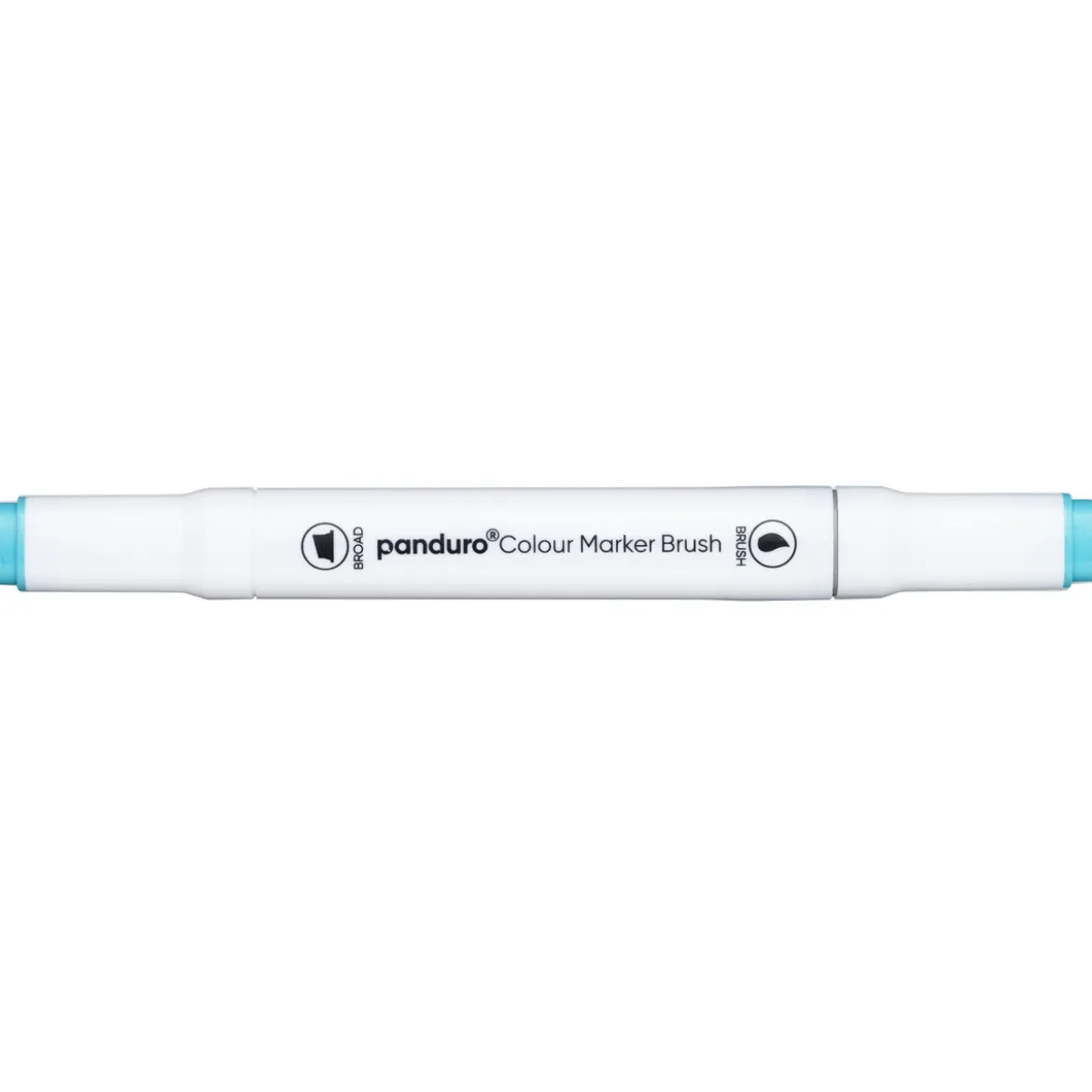 Panduro Colour Marker Brush, penselspets & snedskuren spets – Prussian blue 69