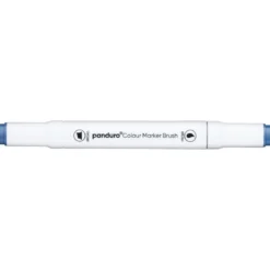 Panduro Colour Marker Brush, penselspets & snedskuren spets – Royal blue 70