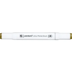 Panduro Colour Marker Brush, penselspets & snedskuren spets – Vivid green 46