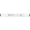 Panduro Colour Marker Brush, penselspets & snedskuren spets – Grass green 47