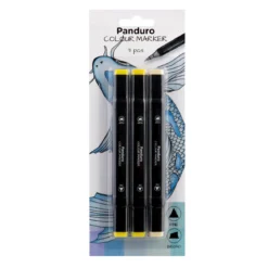 Panduro colour markers 3-pack – Yellow tones #35, 37, 141