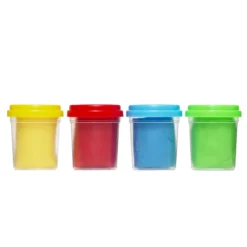 Panduro Dough leklera för barn 4-pack – 4×112 gram lera