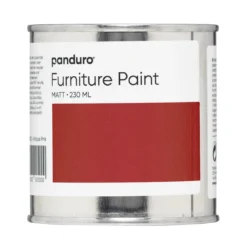 Panduro Furniture Paint, matt möbelfärg 230 ml – Port red