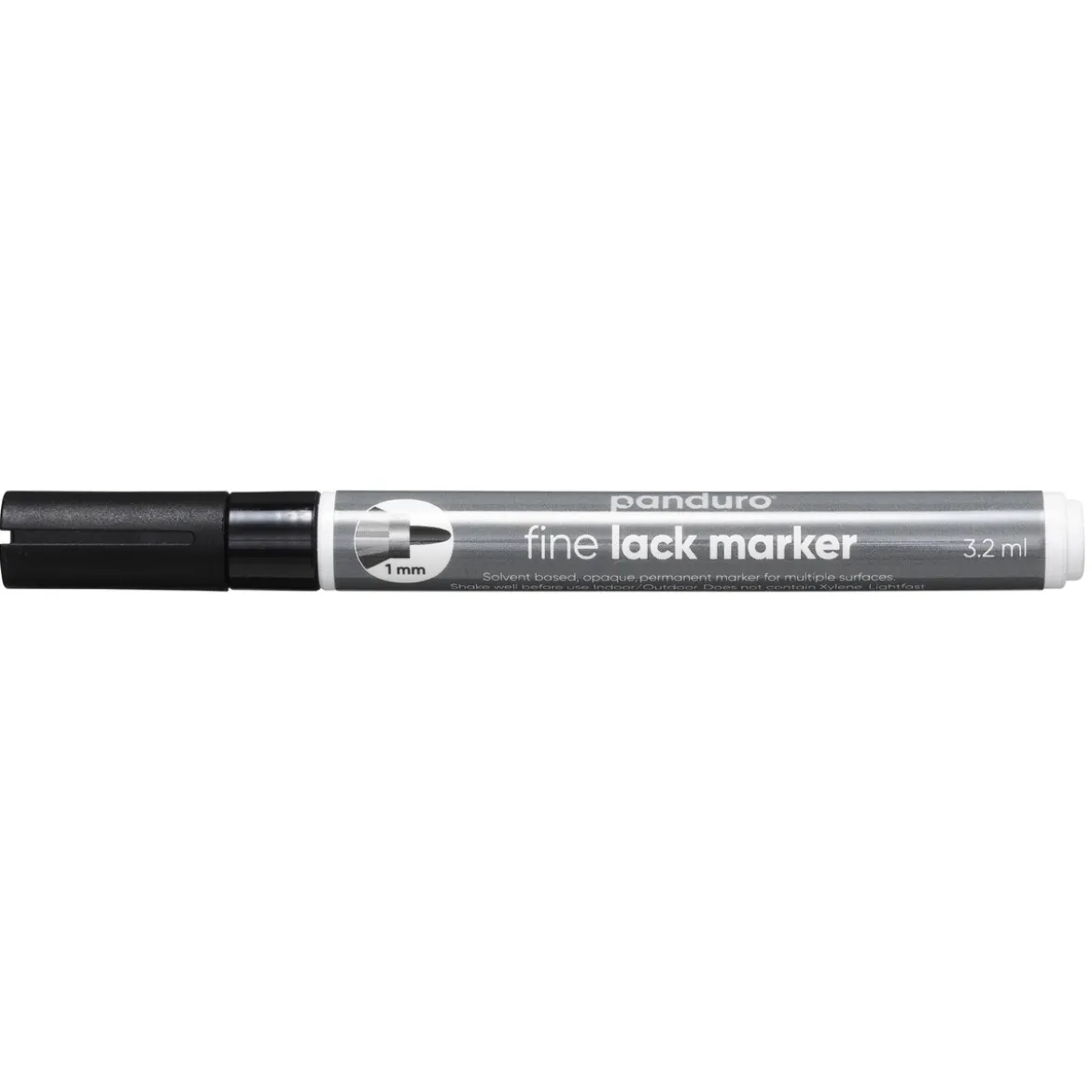 Panduro Lackpenna 1 mm svart