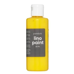 Panduro Lino Paint linoleumfärg – 85 ml gul