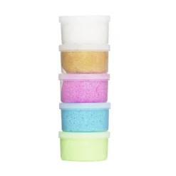 Panduro Pearl Dough 5-pack Glitter, 5×28 gram glittrig pärllera