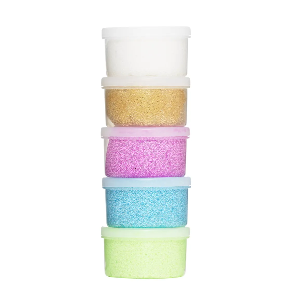 Panduro Pearl Dough 5-pack Glitter, 5×28 gram glittrig pärllera