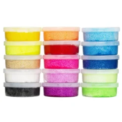 Panduro Pearl Dough 15-pack Party, 15×14 gram pärllera i festliga färger!