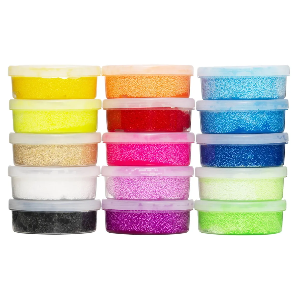 Panduro Pearl Dough 15-pack Party, 15×14 gram pärllera i festliga färger!