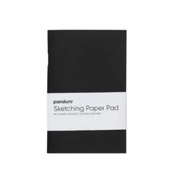 Panduro Sketch, skissblock med mjuk pärm, 9×14 cm, 20 ark, 140 g/m²