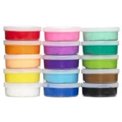 Panduro Soft Dough 15-pack Party, 15×14 gram leklera i festliga färger!
