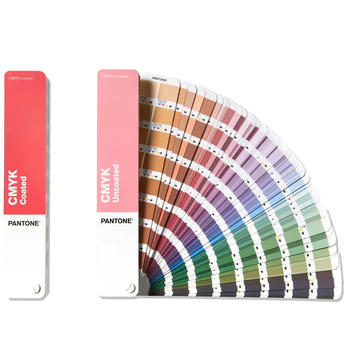 Pantone CMYK Color Guide Coated & Uncoated GP5101C – sammanlagt 2868 CMYK-färger